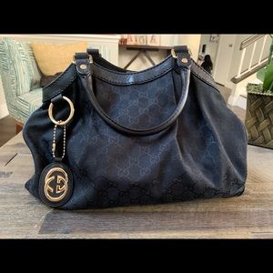 Black Gucci Sukey tote - medium